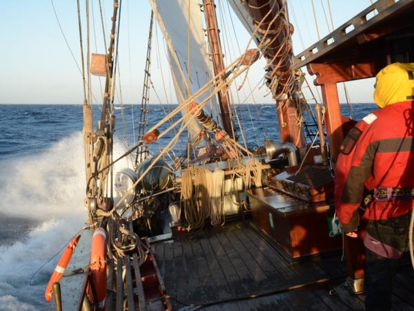 Two tall ship sailing festivals, Delfzijl to Kiel