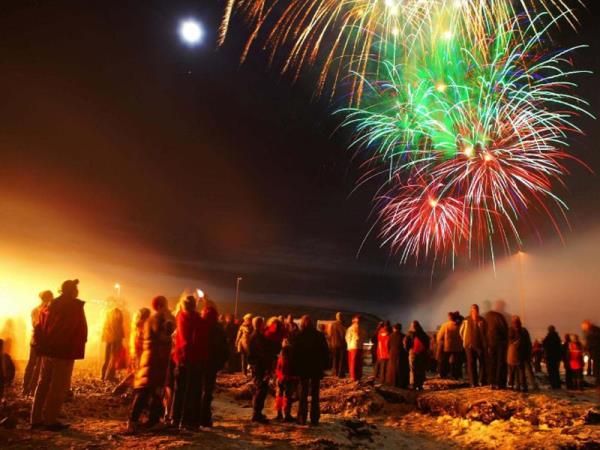 New Year’s Eve in the Arctic Circle holiday