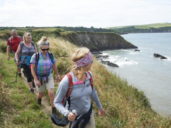 West Wales coast walking tour