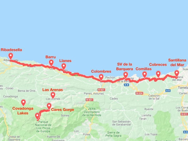 Picos de Europa National Park & Northern Way walking holiday