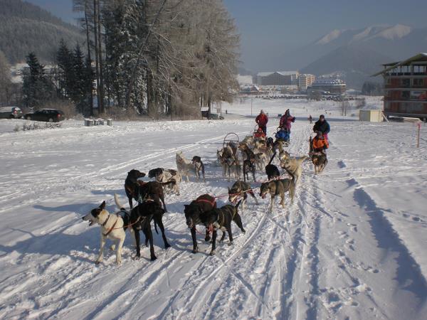 Tatras mountains winter holiday in Slovakia