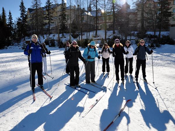 Tatras mountains winter holiday in Slovakia