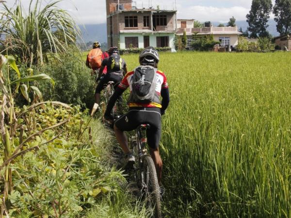 Cycling tour in Kathmandu Valley, Nepal