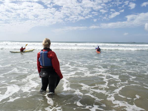 Sea kayaking short break in Pembrokeshire