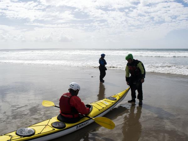 Sea kayaking short break in Pembrokeshire