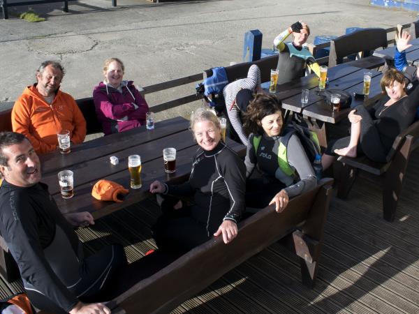 Sea kayaking short break in Pembrokeshire