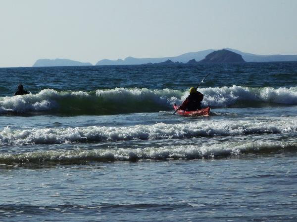 Sea kayaking short break in Pembrokeshire