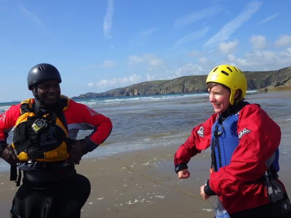 Sea kayaking short break in Pembrokeshire