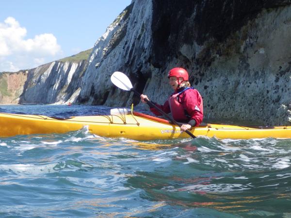 Sea kayaking short break in Dorset