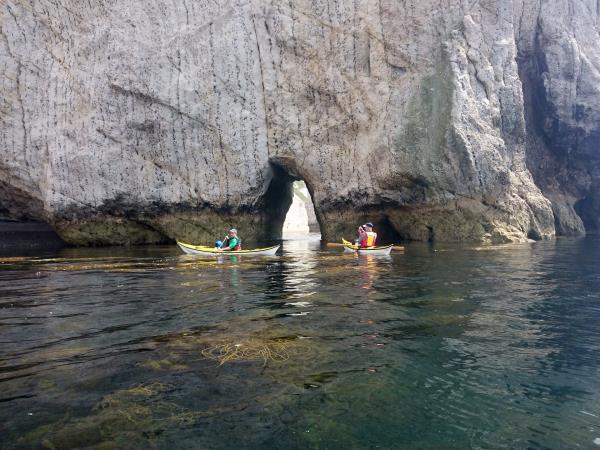 Sea kayaking short break in Dorset