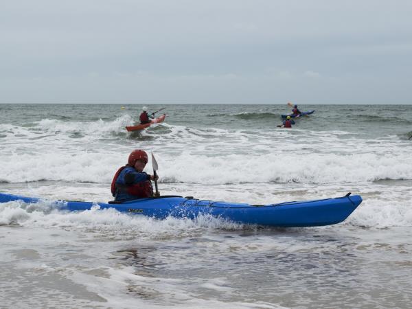 Sea kayaking short break in Dorset
