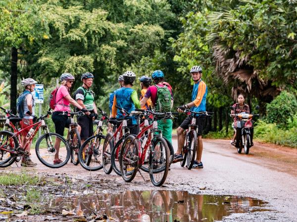 Cambodia cycling tour