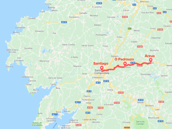 Camino de Santiago short break