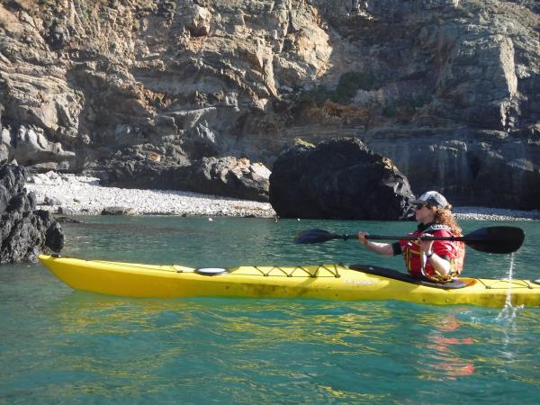 Sea kayaking holiday in Wales