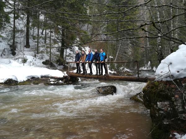 Snowshoeing short break in Romania