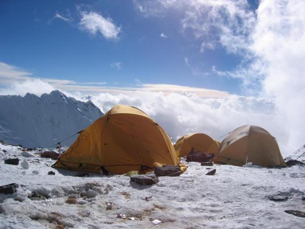 Climb to the top of Mt Everest via the North Face