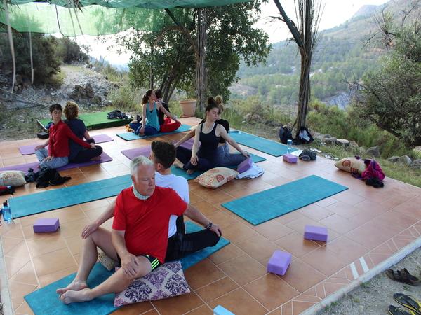 September yoga retreat in Spain