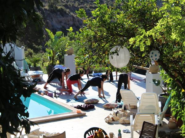 September yoga retreat in Spain