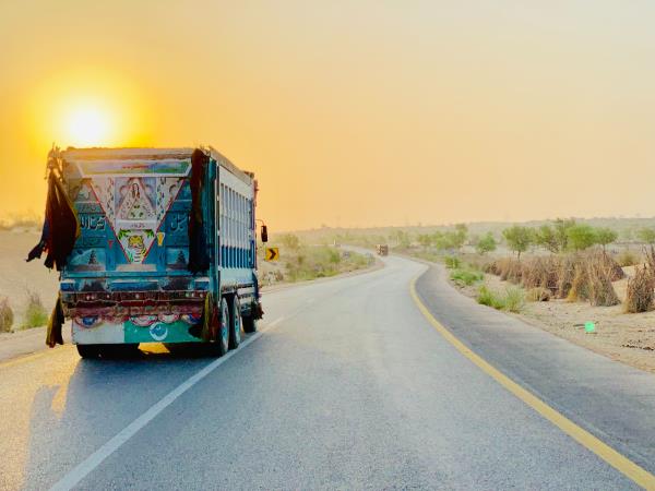 Painting holiday in Pakistan