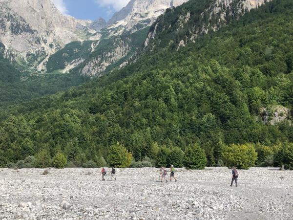 Albanian alps hiking holiday