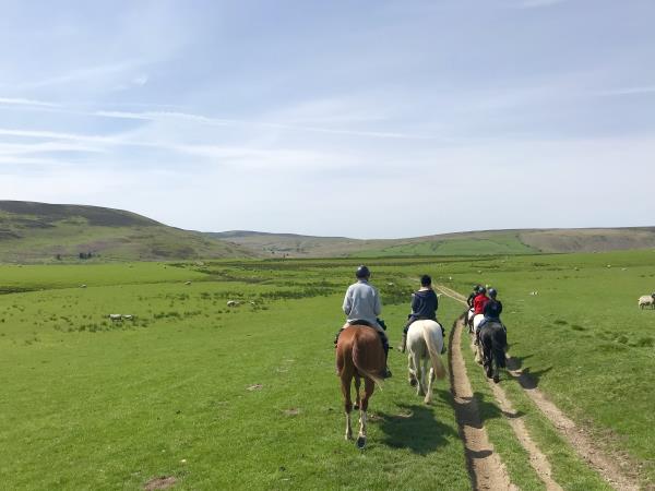 Wye Valley horseriding holiday in Wales