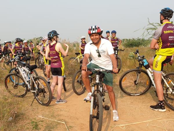 Jaipur to the Taj Mahal cycling tour, India