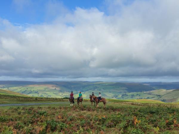 Wye Valley horseriding holiday in Wales