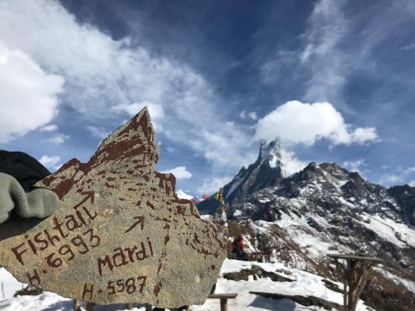 Mardi Himal Trekking in Annapurna region in Nepal