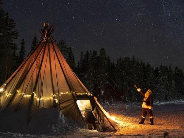 New Year’s Eve in the Arctic Circle holiday