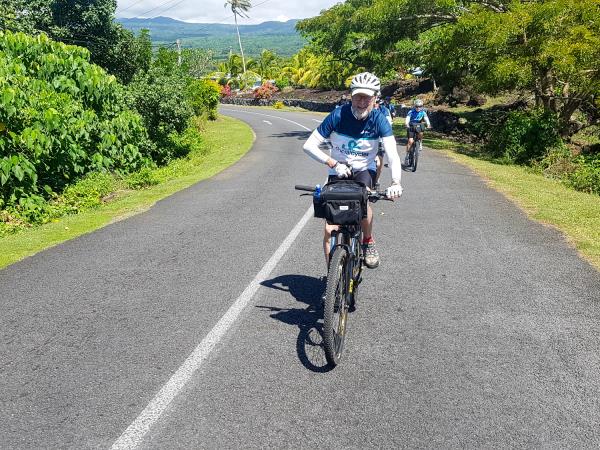 Samoa cycling holiday