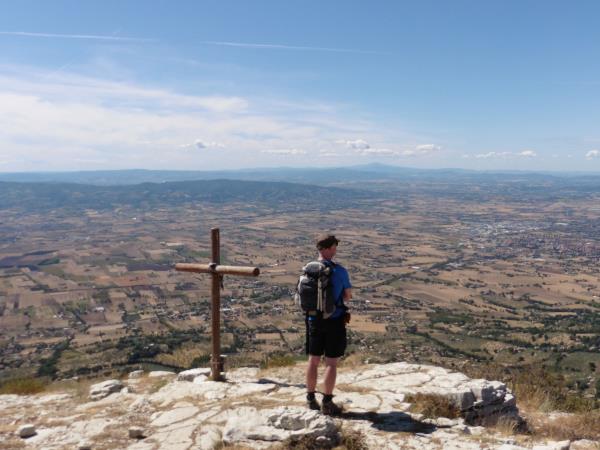 Rural Umbria walking holiday, Spello to Spoleto