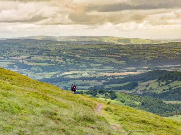 Offa's Dyke path walking holiday