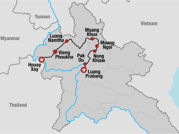 Laos hilltribes and jungles holiday