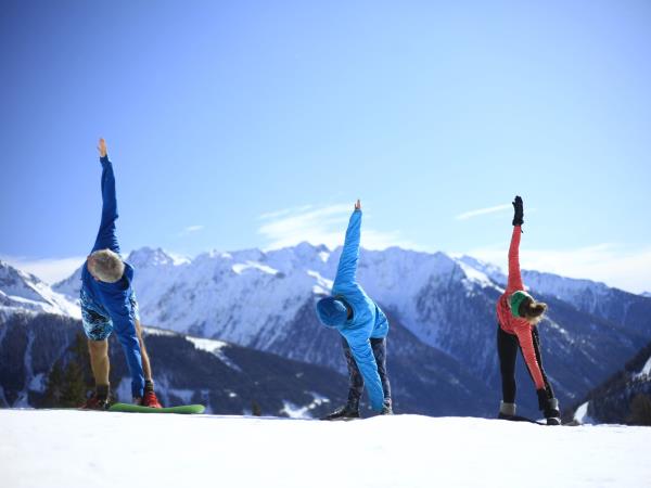 Winter walking and yoga holiday in Austria