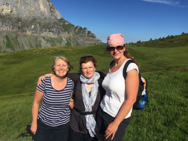Womens retreat in the French Alps
