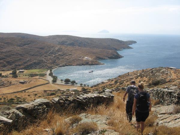 Greece walking holiday, Kythnos