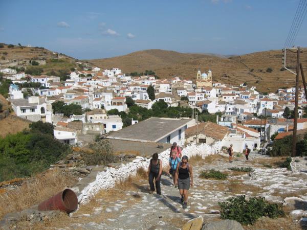 Greece walking holiday, Kythnos