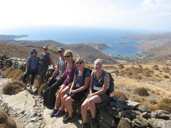 Kythnos short break walking holiday in Greece