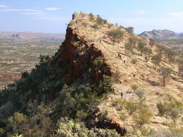 Larapinta trek in the Northern Territory