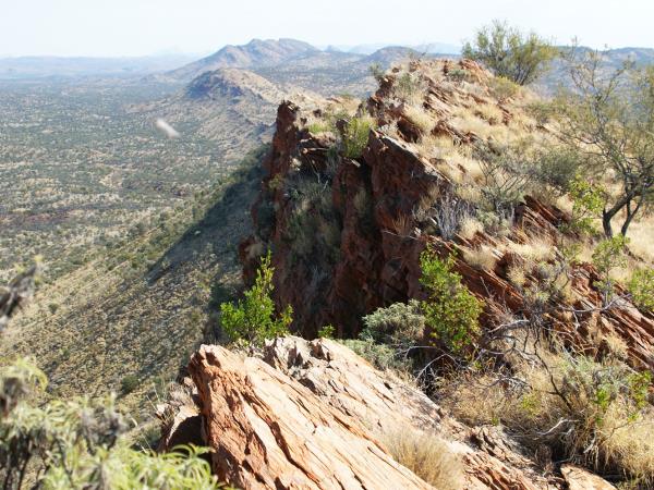 Larapinta trek in the Northern Territory