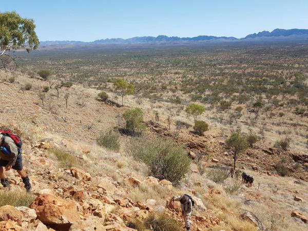 Larapinta trek in the Northern Territory