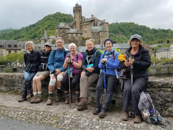Route St Jacques walking holiday