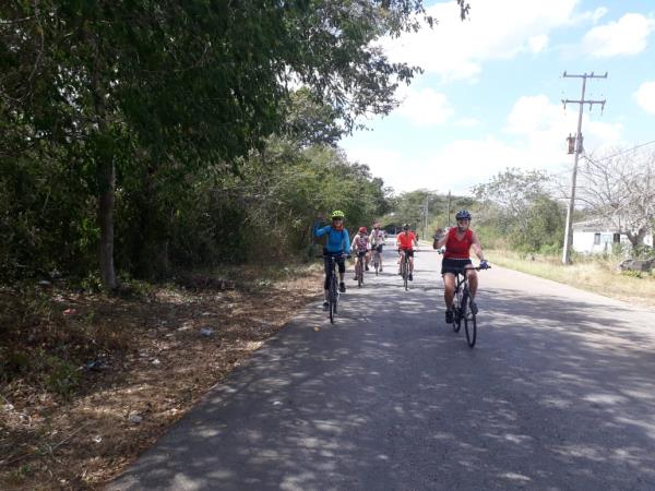 Yucatan bike tour in Mexico