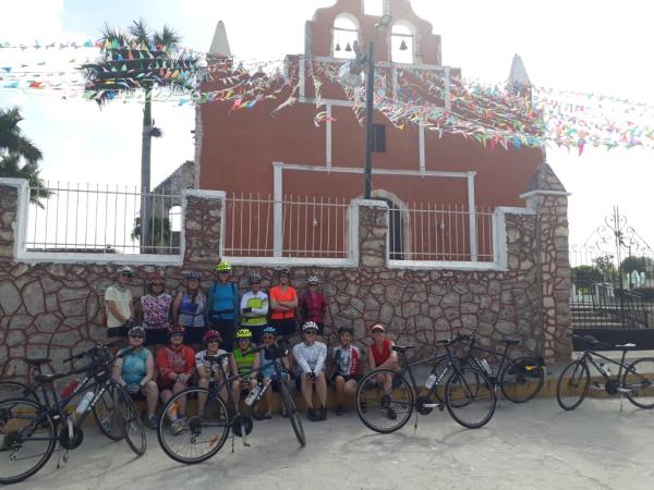Yucatan bike tour in Mexico