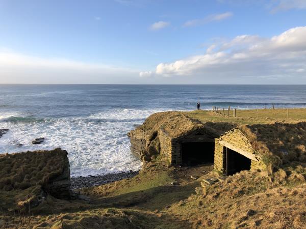 Painting holiday in Orkney with Leo du Feu