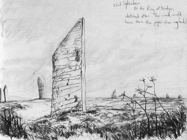 Painting holiday in Orkney with Leo du Feu