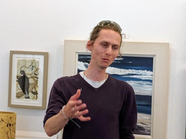 Painting holiday in Orkney with Leo du Feu
