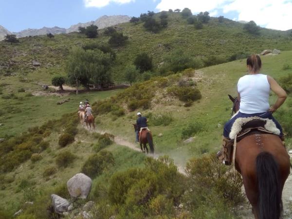 Horse riding trek in Argentina