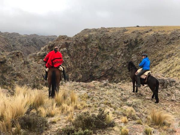Horse riding trek in Argentina