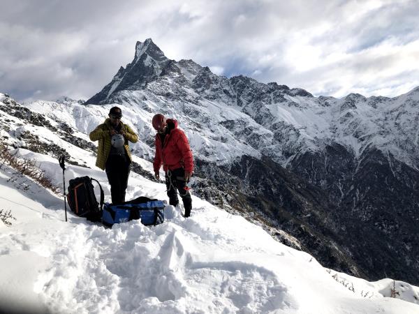 Mardi Himal Trekking in Annapurna region in Nepal